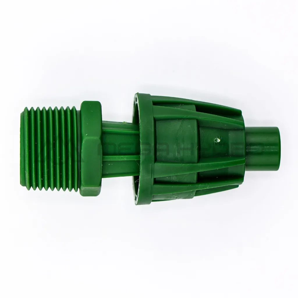 MALE ADAPTOR 16-17mm 3/4" ข้อต่อระบบน้ำหยด PE MICRO DRIP Pipe Fitting ทนทาน แบบมีฝาปิด / ไม่มีฝาปิด - Image 5