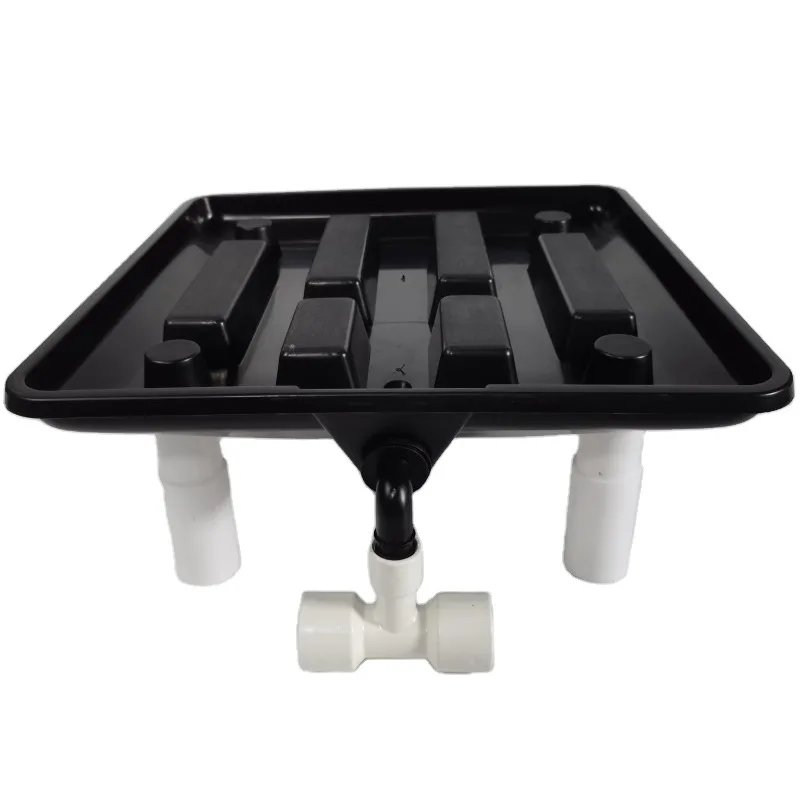 Runoff Tray ถาดรองกระถาง 15.5 นิ้ว ระบายน้ำดี ถาดวางต้นไม้ ลดพื้นเลอะ ขาตั้ง PVC แข็งแรง ติดตั้งง่าย - Image 3