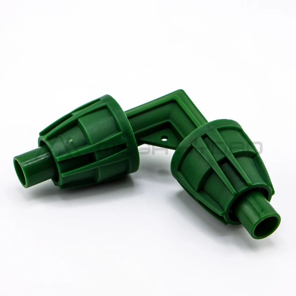 ข้องอ 2 ทาง 90° 16-17mm Micro Drip Pipe Fitting Irrigation ELBOW Pipe ข้อต่อท่อ PE ระบบน้ำหยด ทนทาน - Image 2