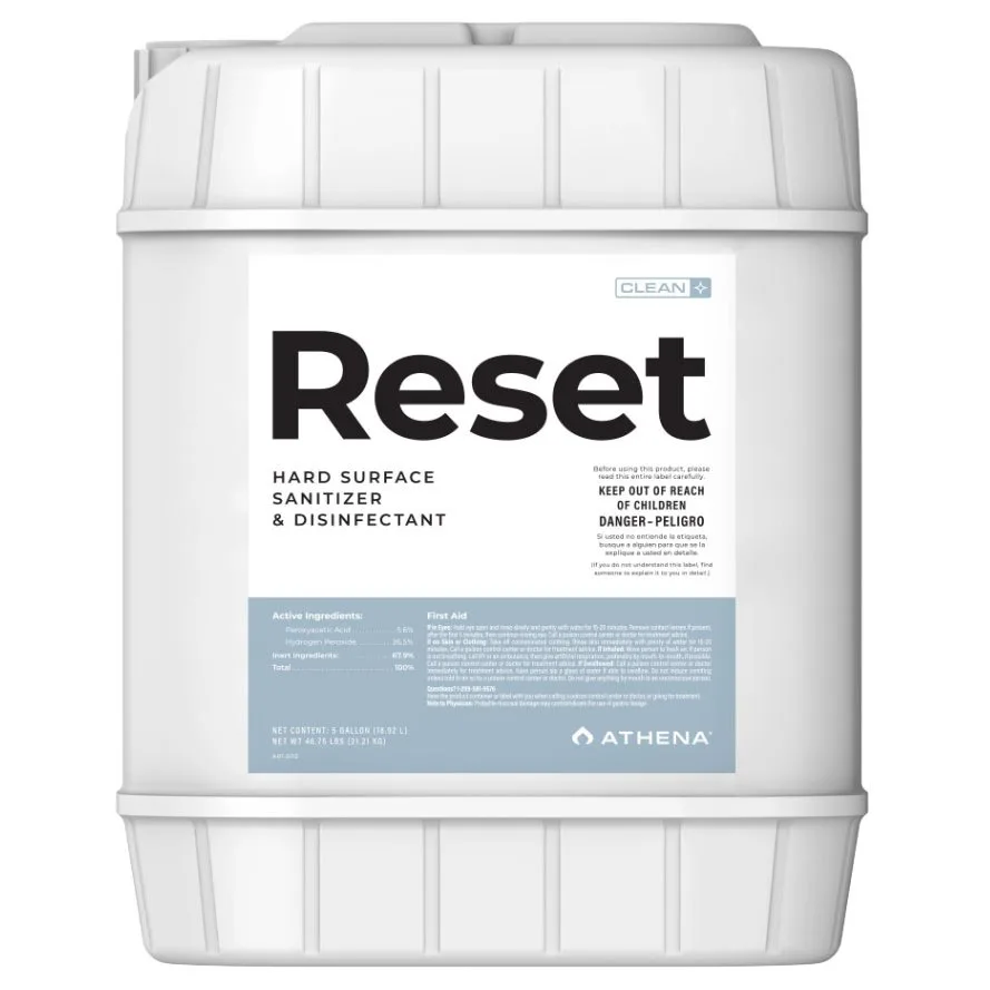 Athena Reset ของแท้ 100% พร้อมส่ง ขนาด 5 แกลลอน 18.9 L น้ำยาทำความสะอาด น้ำยาฆ่าเชื้อเชื้อราโรงปลูก - Image 2