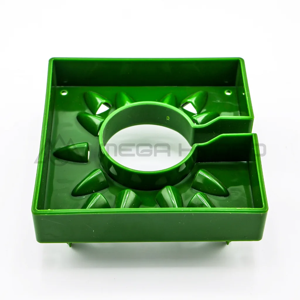 Drip Cap ถาดรดน้ำ 4 นิ้ว พร้อมตัวสายรัด 2 ตัว | มีรูสำหรับขาปักน้ำ รดน้ำสะดวก ไม่หกเลอะเทอะ - Image 2