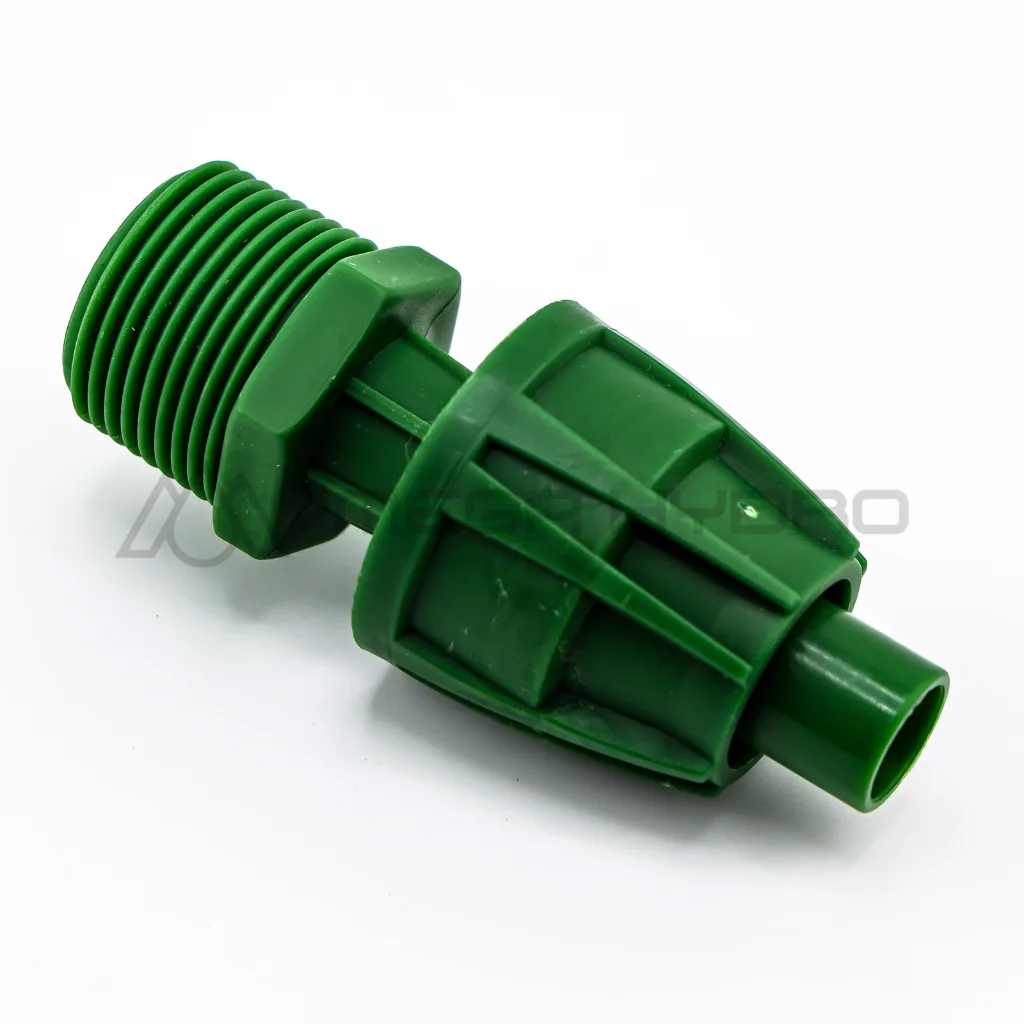 MALE ADAPTOR 16-17mm 3/4" ข้อต่อระบบน้ำหยด PE MICRO DRIP Pipe Fitting ทนทาน แบบมีฝาปิด / ไม่มีฝาปิด - Image 3