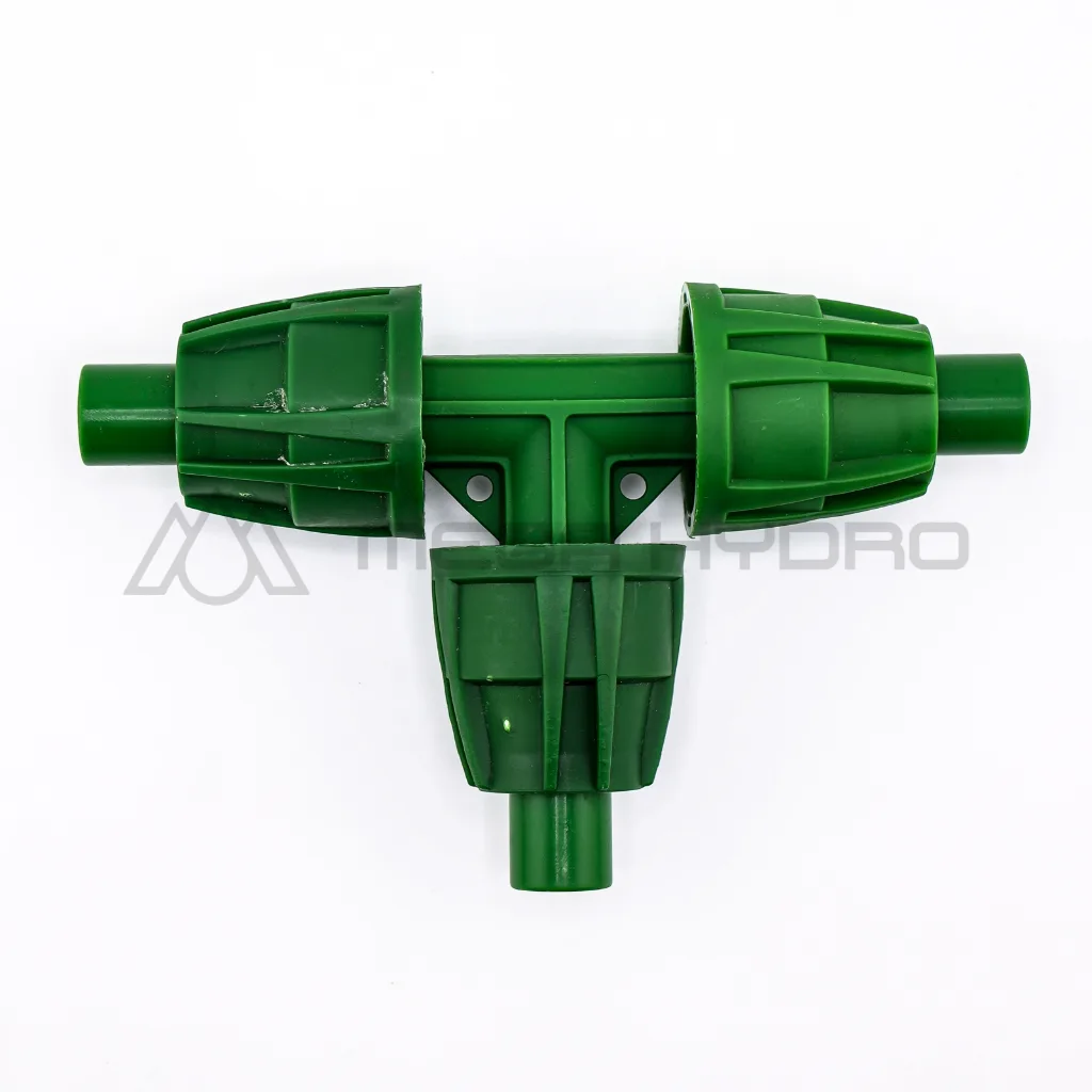 ข้อต่อ 3 ทางระบบน้ำหยด 16-17mm Micro Drip TEE Pipe Fitting ข้อต่อท่อ PE แข็งแรง ทนทาน ติดตั้งง่าย - Image 4