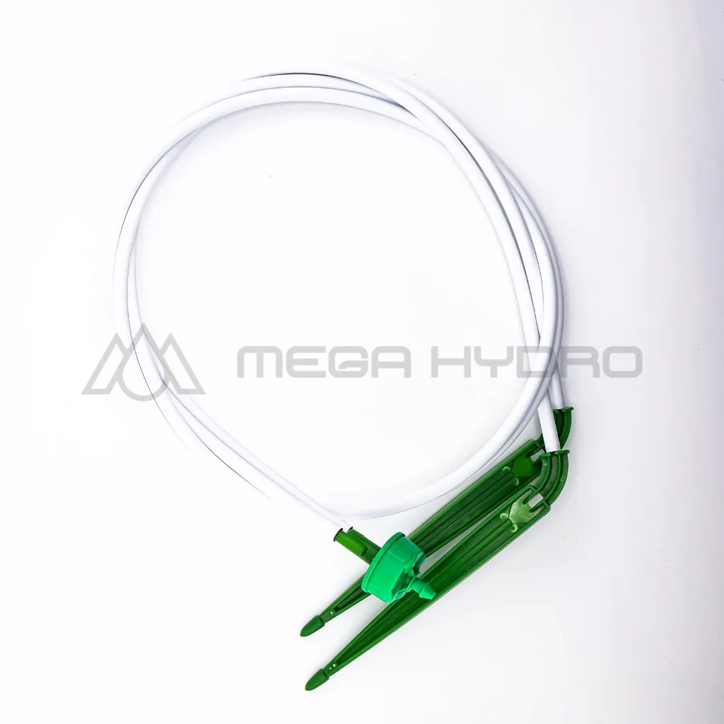 2 Ways Micro Dripper Stake Set สายรดน้ำหยด 2 ทาง ขนาด 36 นิ้ว (91.44 cm) ควบคุมอัตราการไหล 2L/H - Image 3