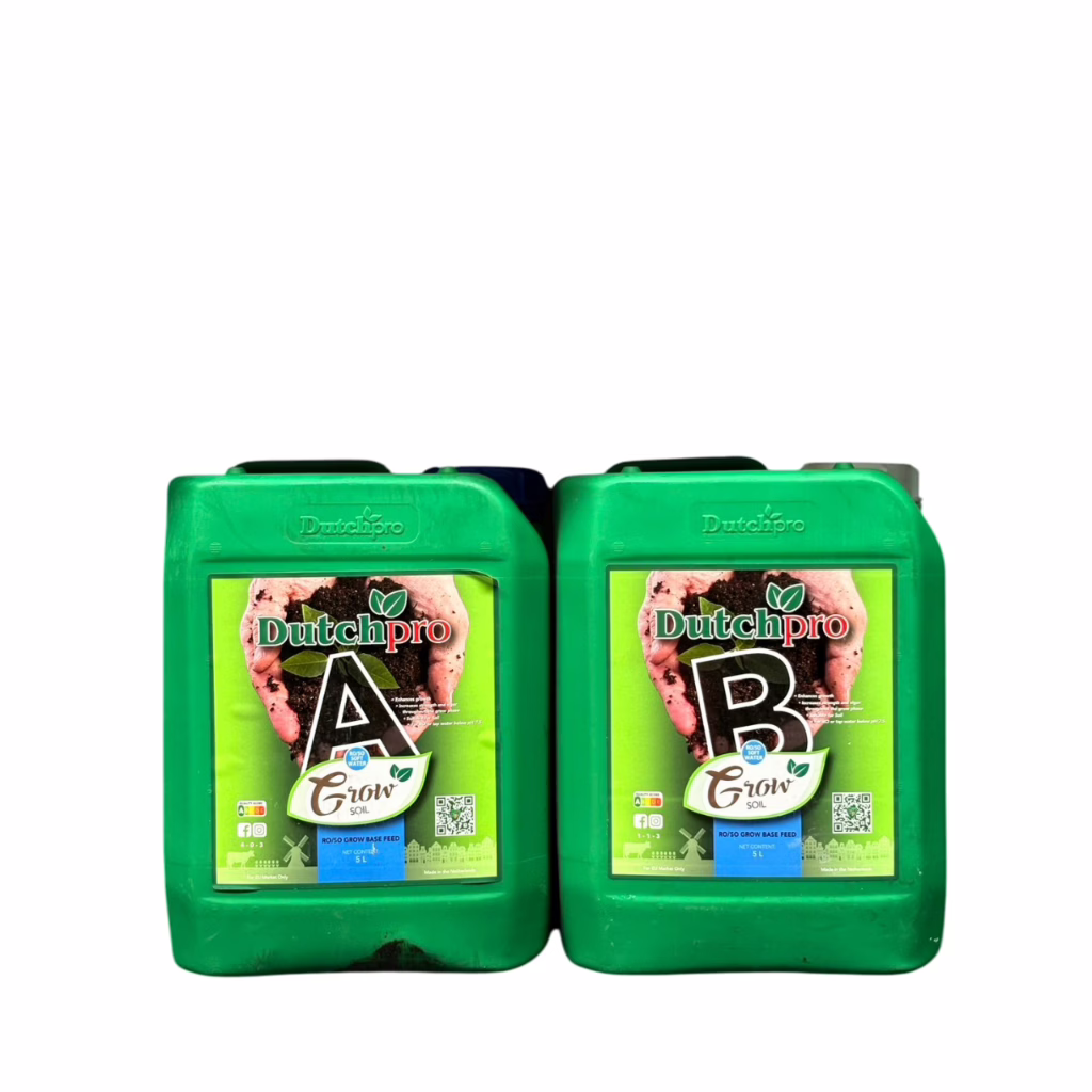 Soil Grow A+B (ซอลย์ โกรป) 5L เร่งโตพืช บำรุงลำต้น แข็งแรง ใบดก ใบเขียว ใช้กับพืชทุกชนิด